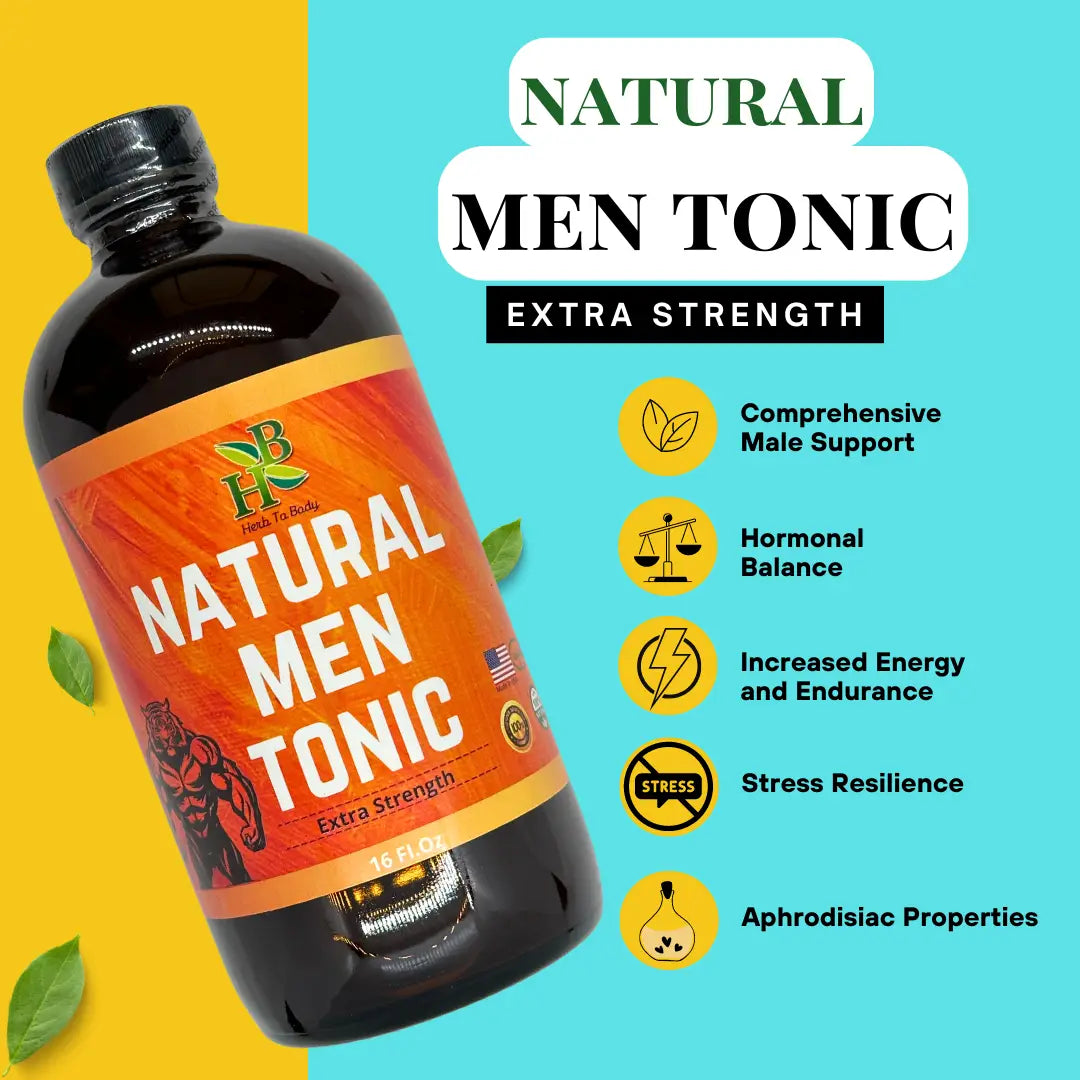 Male Vitality Bitters | Energy, Stamina & Performance Support