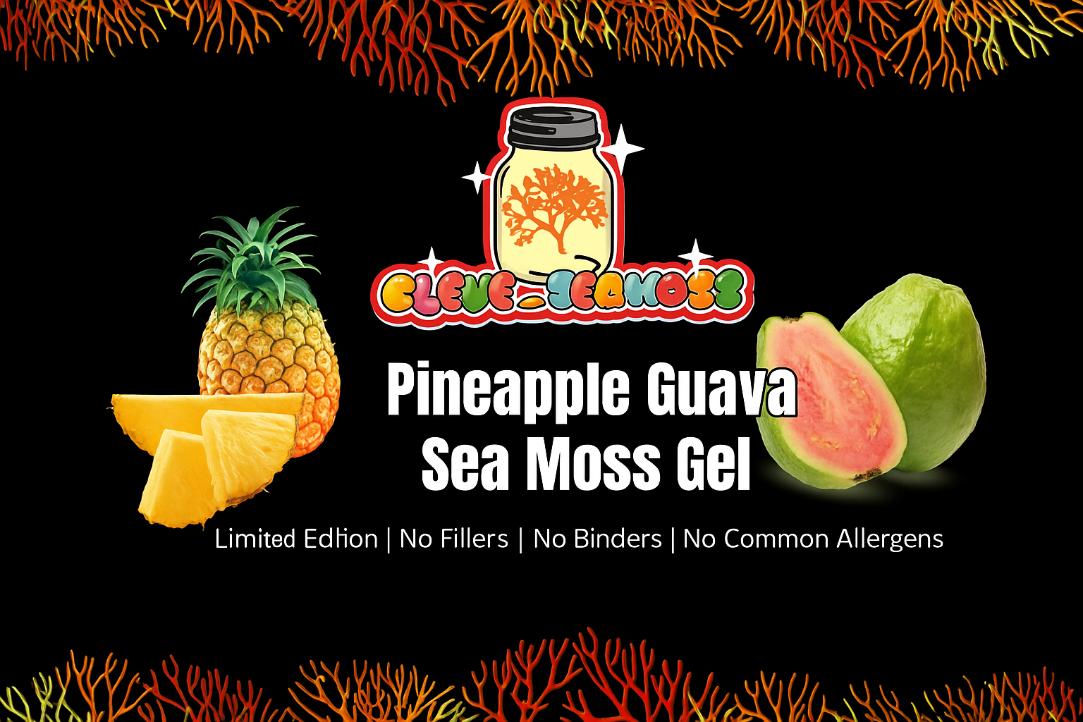 Pineapple Guava Seamoss Gel | Beginner Friendly (LIMITED EDITION)