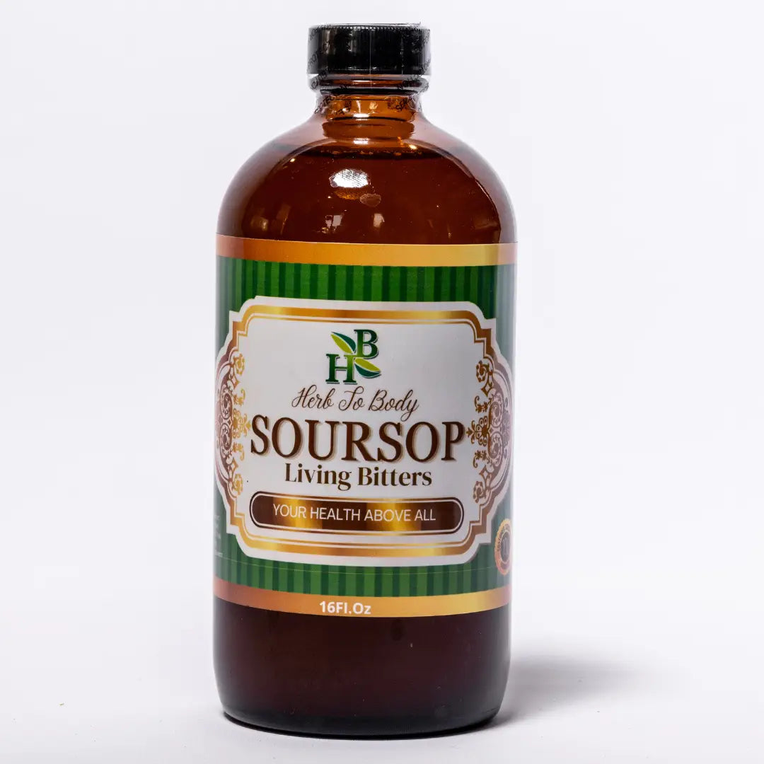 Soursop Living Bitters | Digestive, Immune & Full-Body Support (16oz)