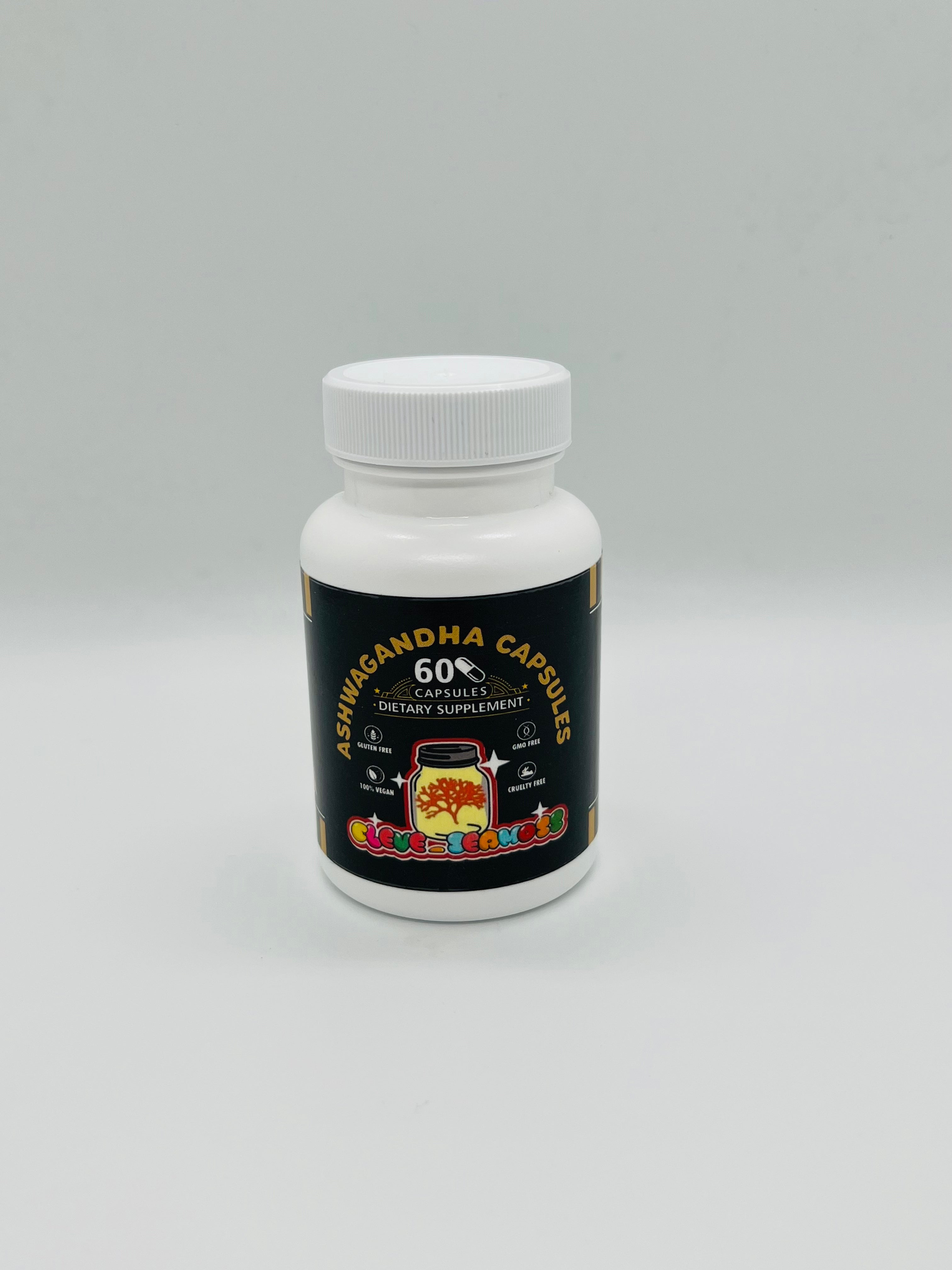 Ashwagandha W/ Black Pepper Extract Capsules | 30 Day Supply
